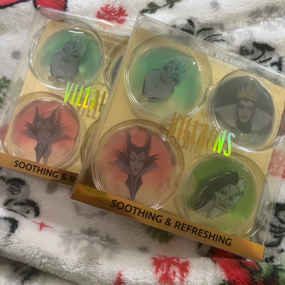 New‎ Disney Villain gel eye pads- Set Of 2